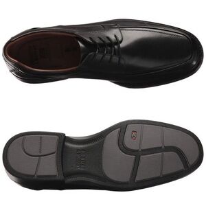 J&M est. 1850 Collection Lace Up Black Leather Suede Wing-Tips Mens Size 8.5 J&m est 1850 mens - Gem main image 2